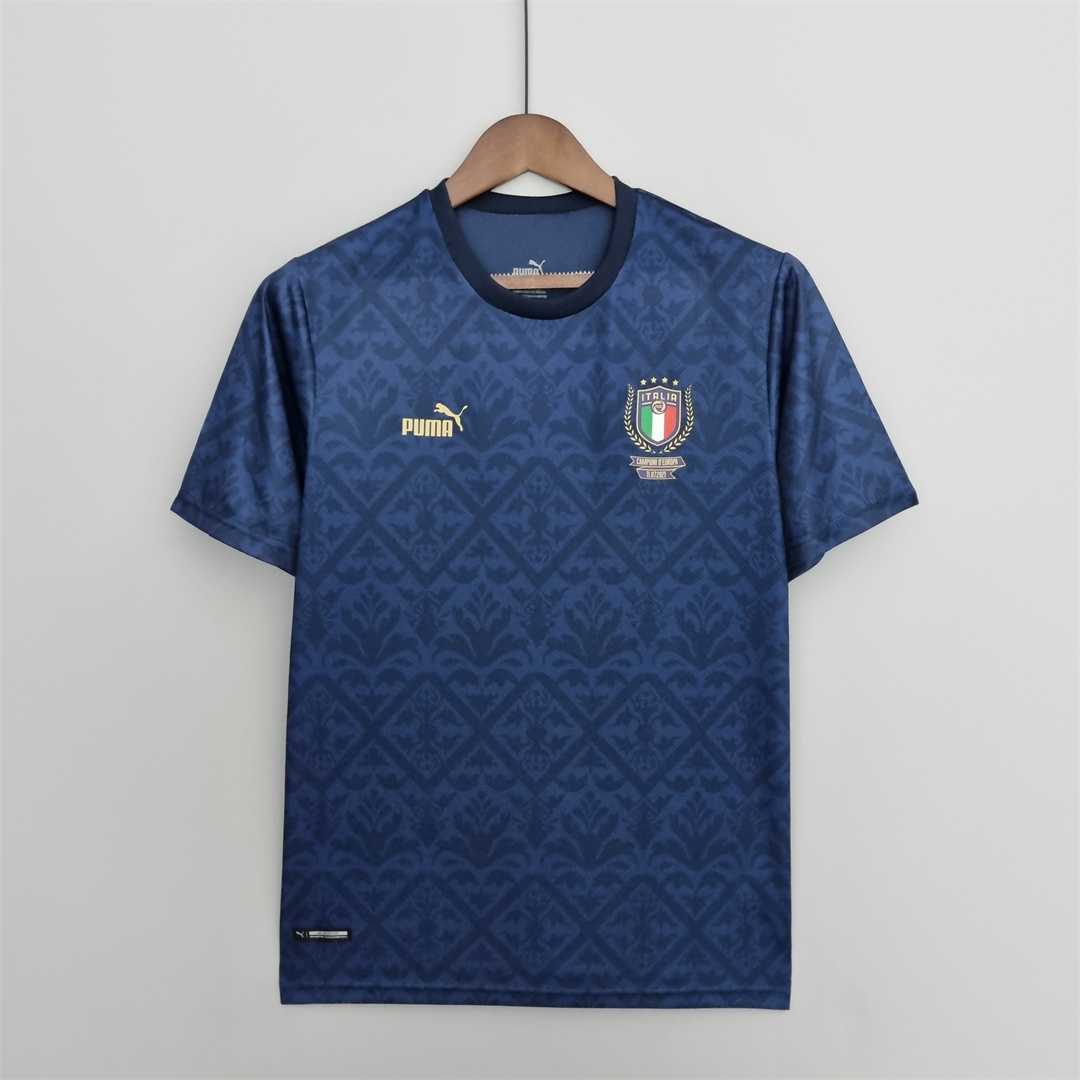AAA Quality Italy 2022 Special Navy Blue Soccer Jersey